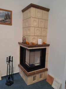 Kachelkamin Bella Rosa 26/57